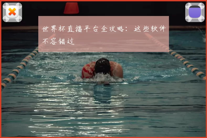 世界杯直播平台全攻略:这些软件不容错过