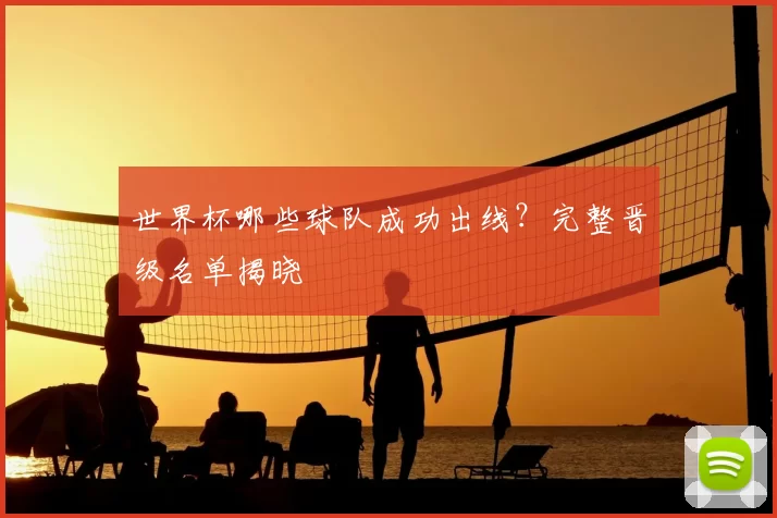 世界杯哪些球队成功出线？完整晋级名单揭晓