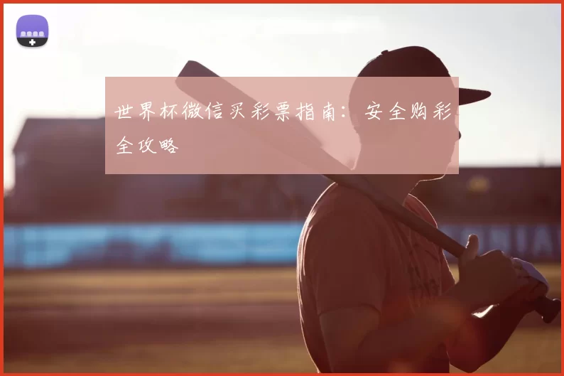 世界杯微信买彩票指南：安全购彩全攻略